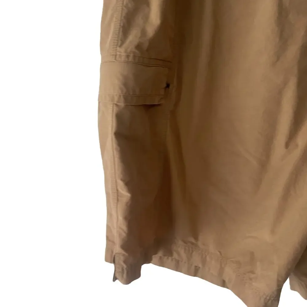 Alpine Design Men's Size XL Tan Cargo Belted‎ Outdoor Shorts